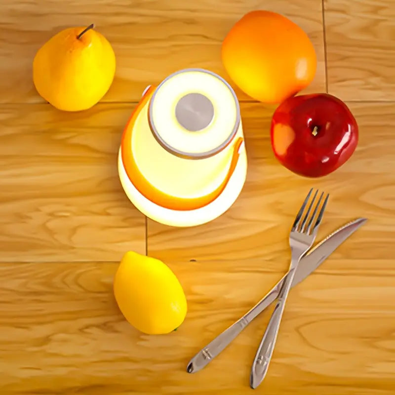 Touch Sensor USB Rechargeable LED Night Lamp (1Pc)