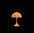 Retro Nord Mushroom Table Lamp