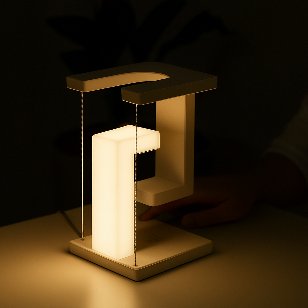 FloatGlow™ Wireless Ambient Lamp — Before