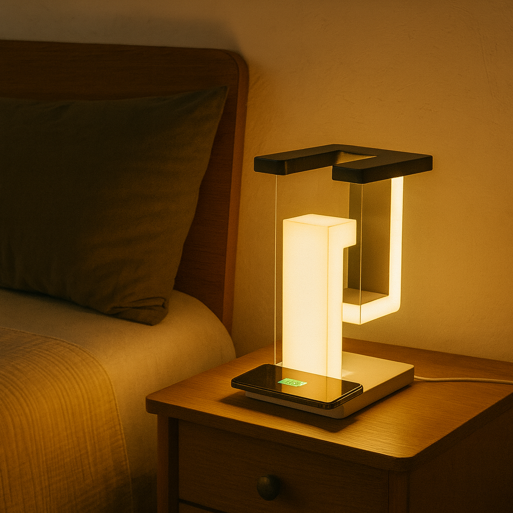 FLOATING WIRELESS CHARGING LAMP