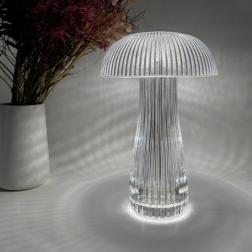 Mushroom Crystal Table Lamp - Colorful Touch Light