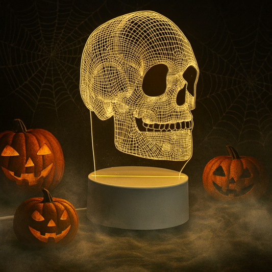 Horror Skull 3D Illusion Lamp