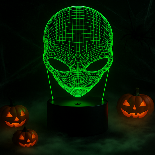 Magical Alien 3D Illusion Lamp