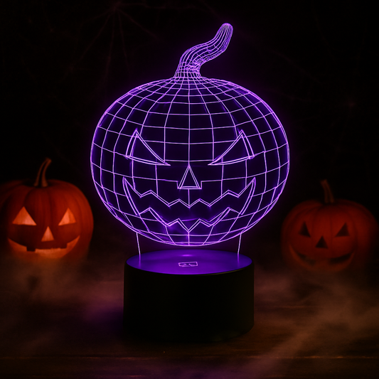 Magic Pumpkin 3D Illusion Lamp