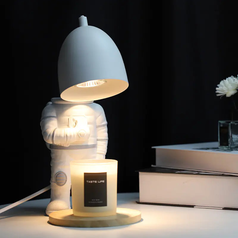 LED Aroma Wax Warmer Robot Table Lamp for Home Decor