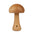 Wooden Mushroom LED Night Light - Rechargeable & Portable