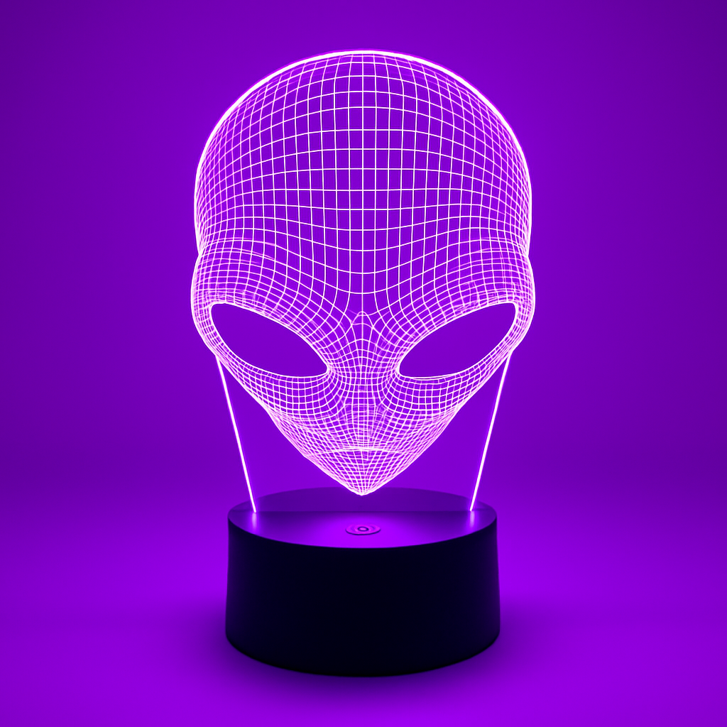 Magical Alien 3D Illusion Lamp