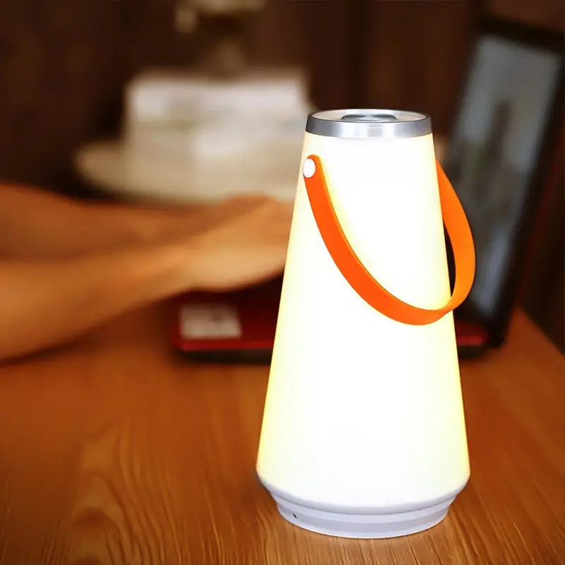 Touch Sensor USB Rechargeable LED Night Lamp (1Pc)