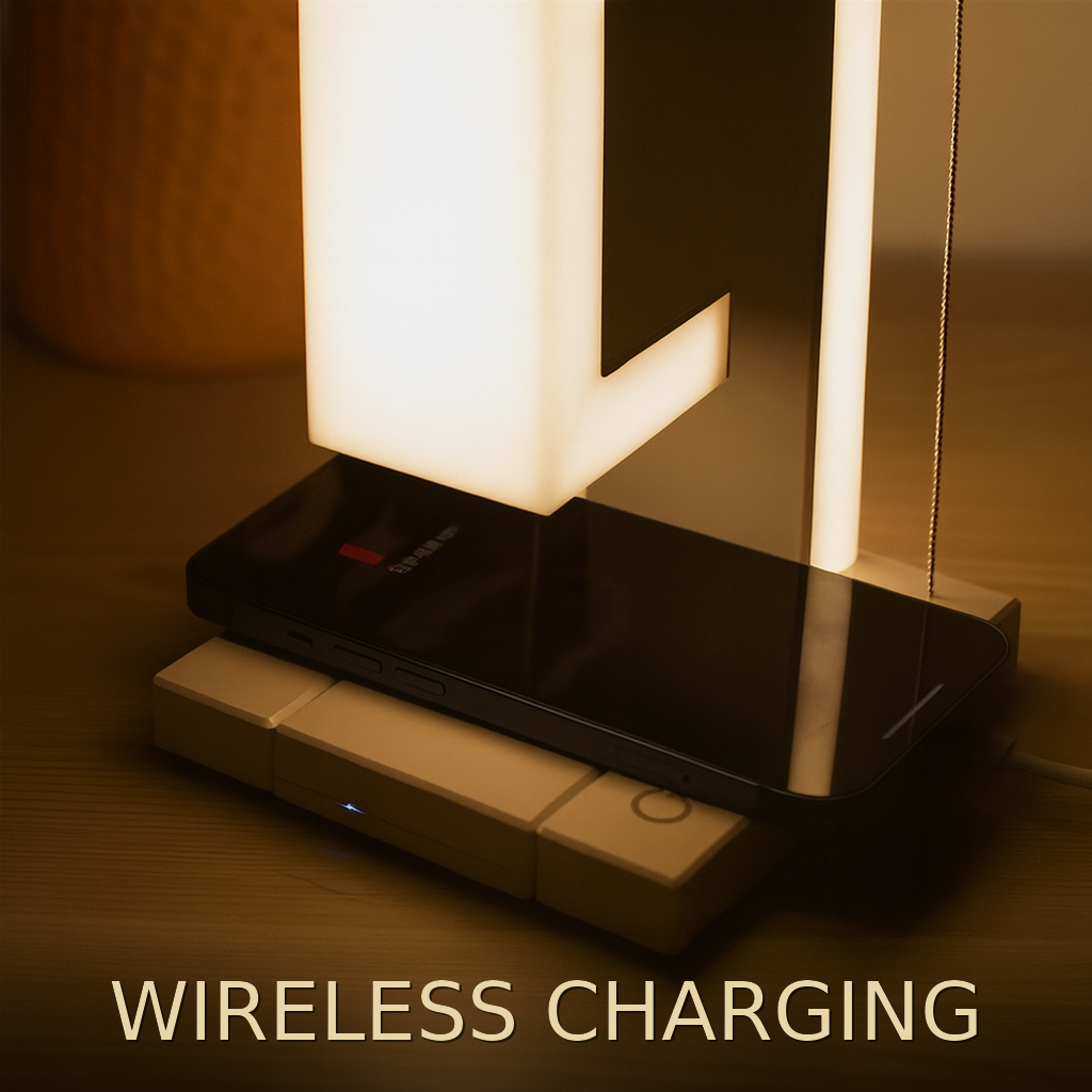FLOATING WIRELESS CHARGING LAMP