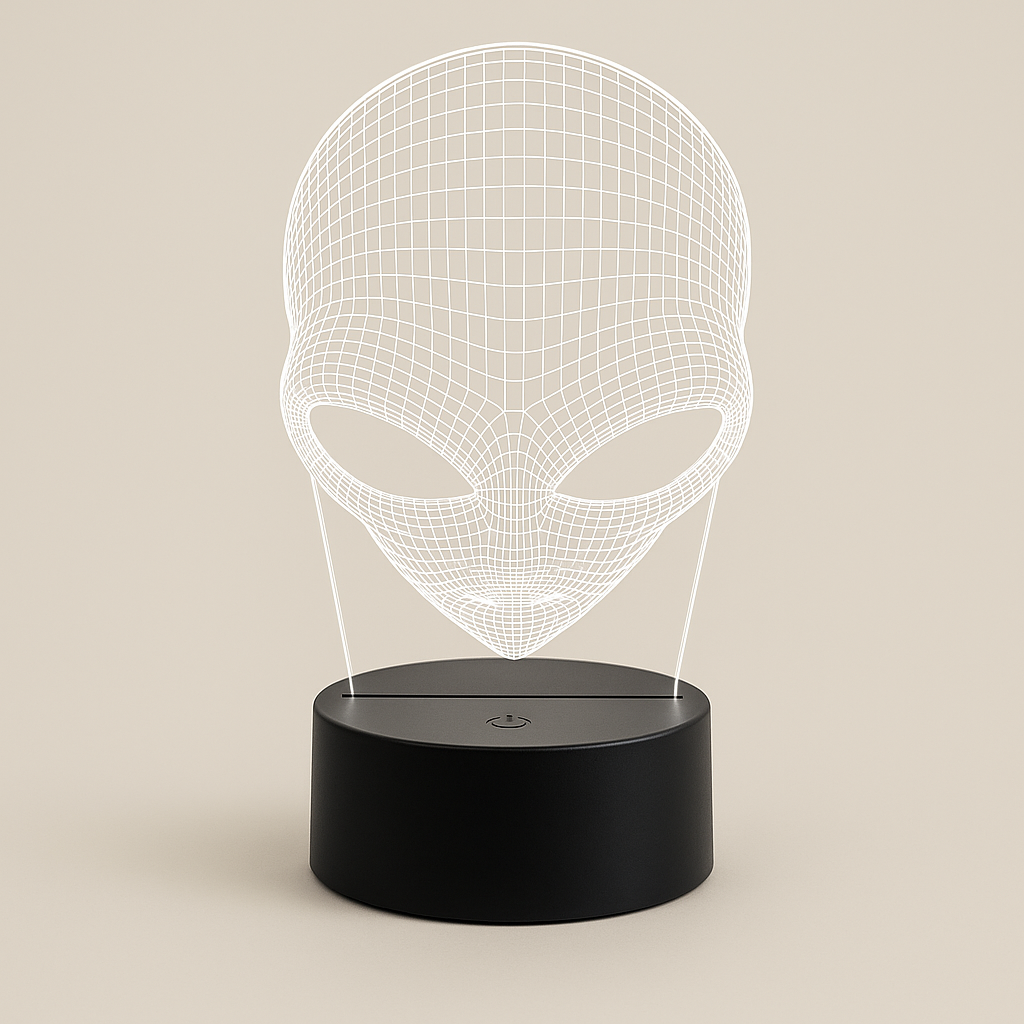 Magical Alien 3D Illusion Lamp