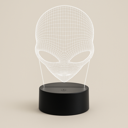 Magical Alien 3D Illusion Lamp