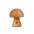 Wooden Mushroom LED Night Light - Rechargeable & Portable