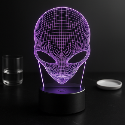 Magical Alien 3D Illusion Lamp